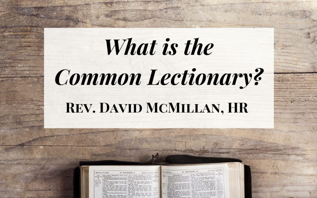 What is the Common Lectionary?