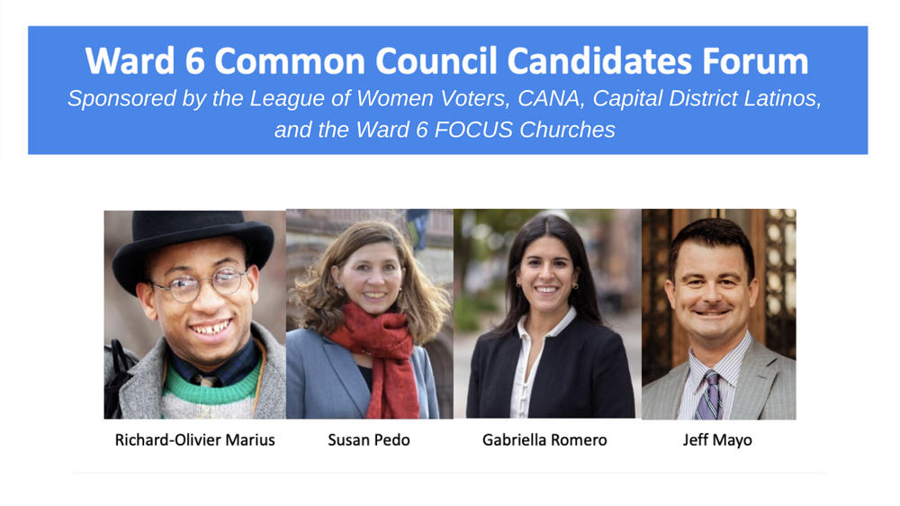 Ward 6 Common Council Candidates Forum
