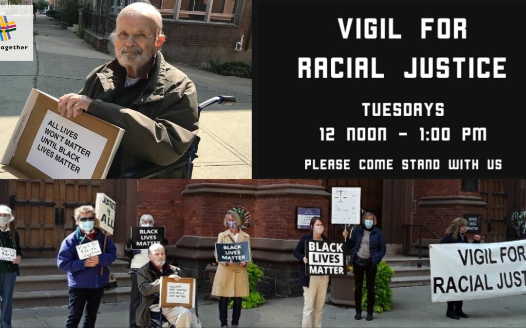Vigil for Racial Justice Begins Again