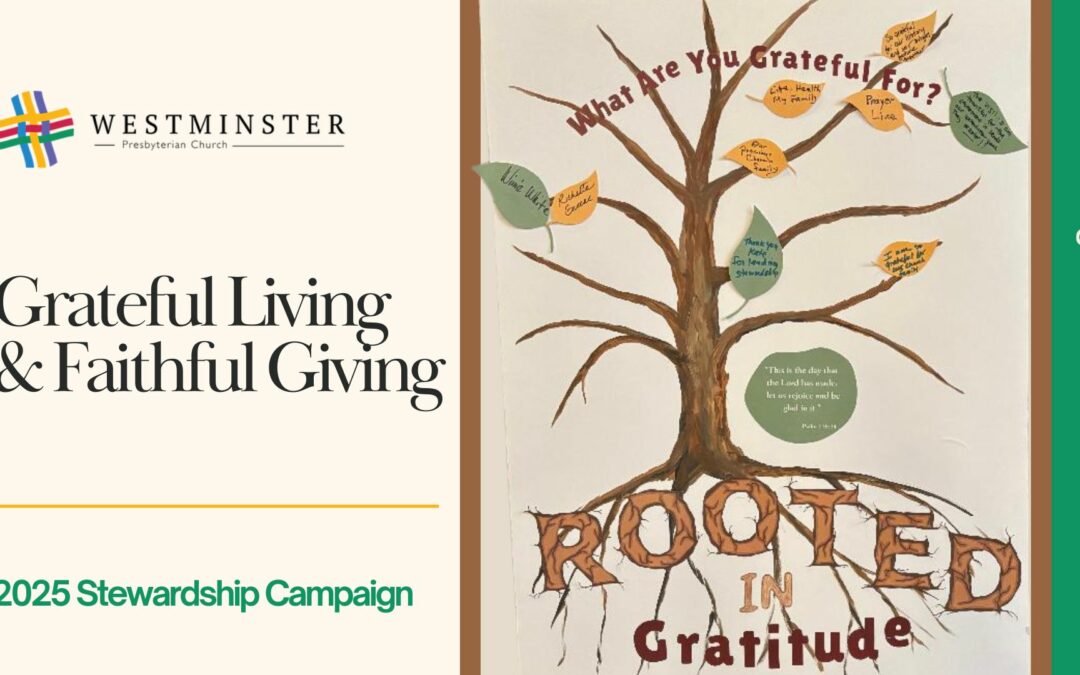 Grateful Living & Faithful Giving: 2025 Stewardship Campaign Update